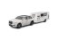 Rolls Royce Cullinan metalen model batterij speelgoed met caravan licht geluid 1:20 wit