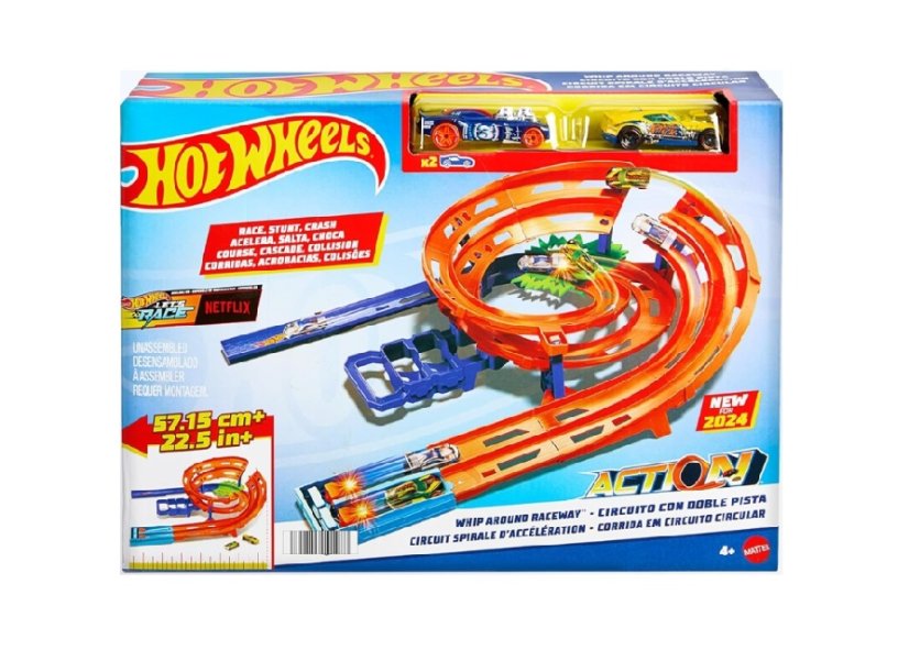 MATTEL HOT WHEELS Action Track Twisted loop