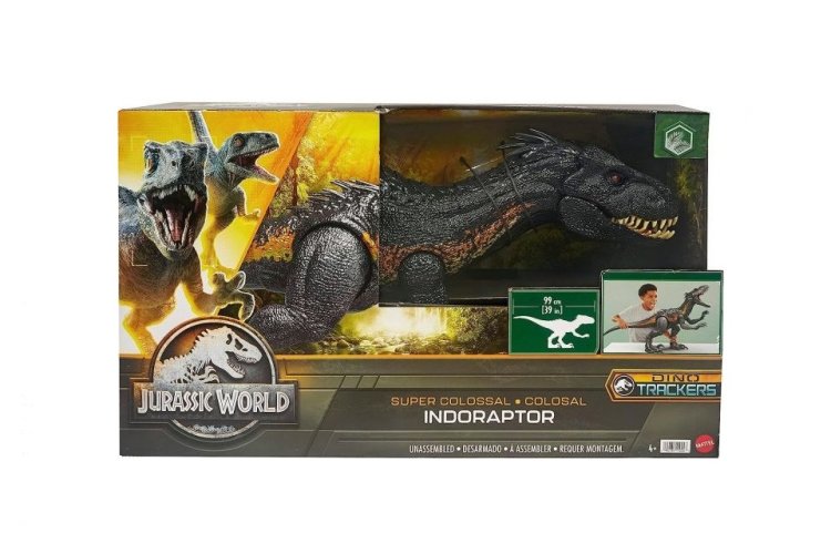 MATTEL Jurassic World Dominazione Indoraptor super gigante