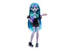 Mattel Monster High Neon Twyla Doll and Cabinet