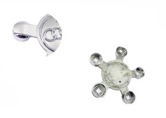 Wheel center cover AUDI 135mm silver 8R0601165