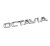 OCTAVIA inscription - chrome shiny 190mm