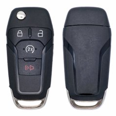 Complete remote key for FORD Bronco, F-150, F-250/350, F-450, F-550, Ranger, Raptor 164-R8134, 5923694