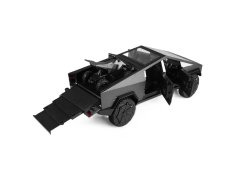 Tes Cybertruck metalen model speelgoedquad op batterijen 1:24 Zwart