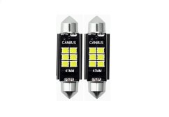 Car bulbs with LED backlight 41mm 12V C5W-6SMD-3030 Canabus 150LM White