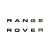 RANGE ROVER sign with letter template - glossy black (35.4x3.1cm)