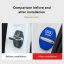 4 pcs AUDI Protective cover for the door latch- black glossy