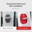 4 pcs BMW Protective cover for the door latch- silver