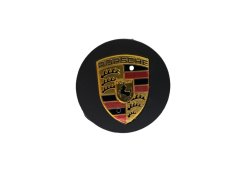 Middenwieldop PORSCHE 76mm zwart mat 7L5601149 7L5601149E 7L5601149K 7P5601149 7P5601149A 7PP601149 7PP601149A 7PP601149D 7PP601150 7PP601150A 7PP601149