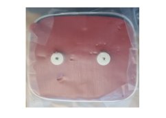 Emblem Honda CIVIC SI JAZZ FIT 2001-11 front red chrome 75700-T5S-U00