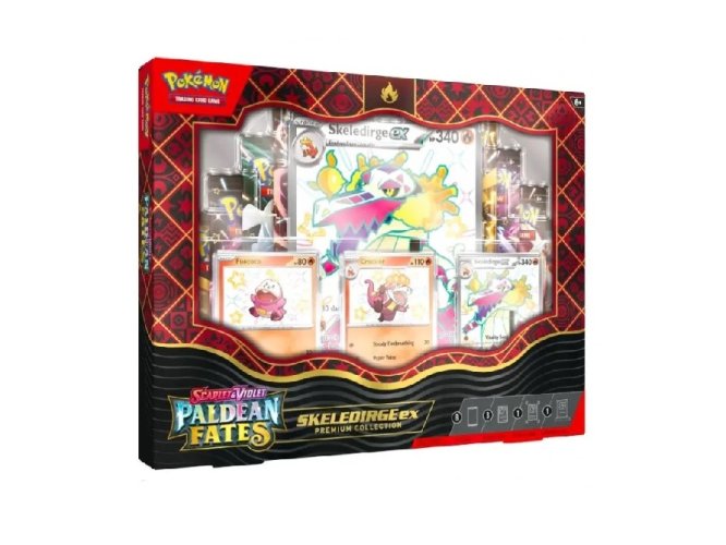 Pokémon TCG Paldean Fates Premium Collection Skeledirge Ex