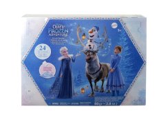 MATTEL DISNEY Frozen Adventní kalendář s malými panenkami 2024