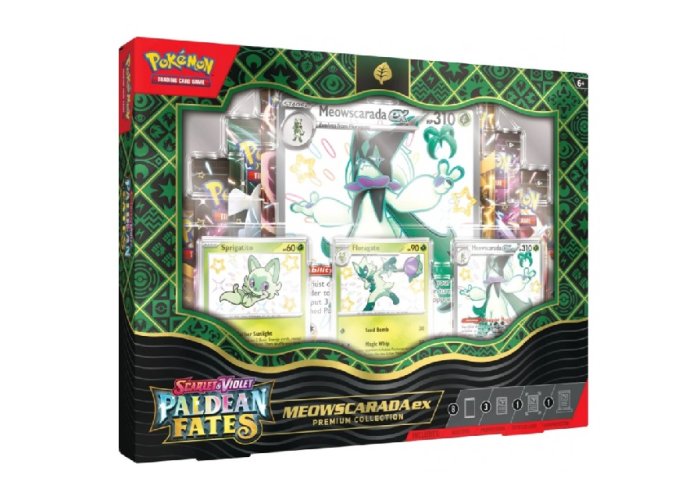 Pokémon TCG Paldean Fates Premium Collection Meowscarada Ex