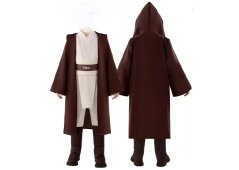 Barns Star Wars Jedi -dräkt storlek L 130 cm