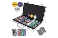 Malatec 23528 Poker set 300 žetonů HQ