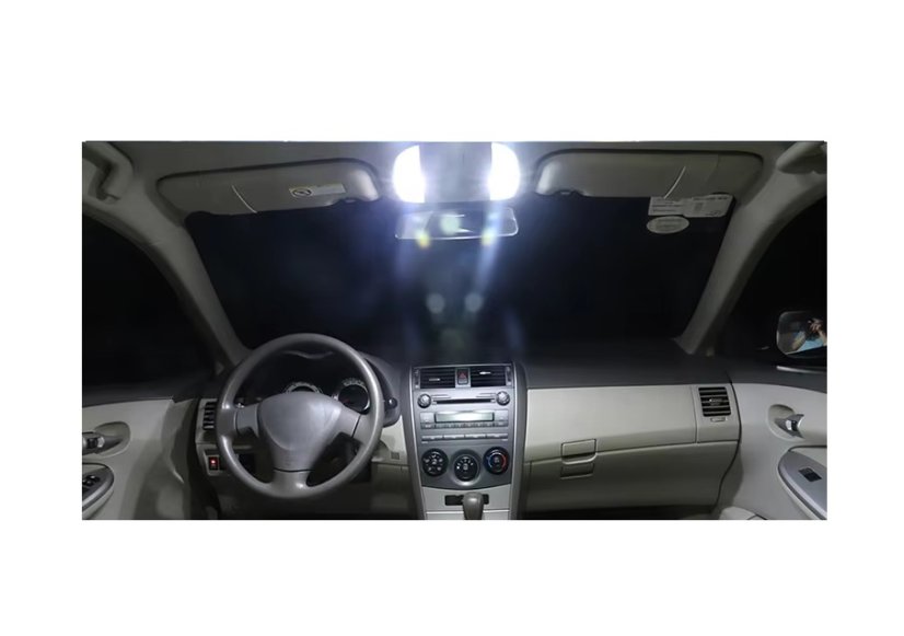 Car bulbs with LED backlight 31mm 12V C5W-4SMD-3030 Canabus 195LM White