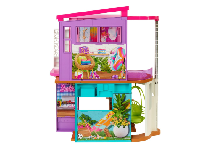 Mattel Barbie Party House in Malibu HCD50