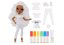 MGA Rainbow High Fashion Doll Color & Create com olhos roxos