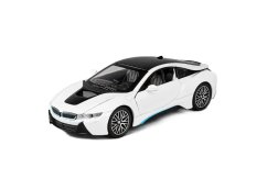 BMW i8 metalen model speelgoedbatterijverlichting klinkt 1:32 Wit