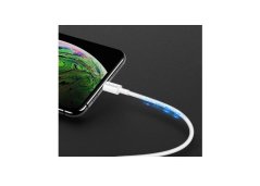 USAMS US-SJ283 U23 Lightning / Micro-USB / Type-C Lightning DATA Įkrovimo laidas 100 cm baltas