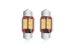 Autolampen met LED-achtergrondverlichting 31mm 12V C5W-10SMD-4014 Canbus 130LM Wit