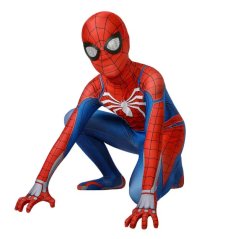 Dječji Spiderman kostim Superjunak L 130 cm Bijela