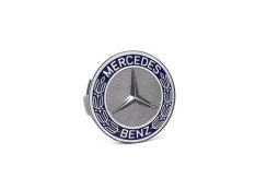 Rato centrinis dangtelis MERCEDES BENZ 75mm tamsiai mėlynas chromas A1704000025