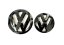 VW PASSAT B7 (2012-2016) front and rear emblem, logo (13,8cm and 11cm) - glossy black