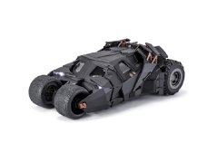 Batmobile Dark Knight modello in metallo giocattolo luci della batteria suono 1:24 Nero