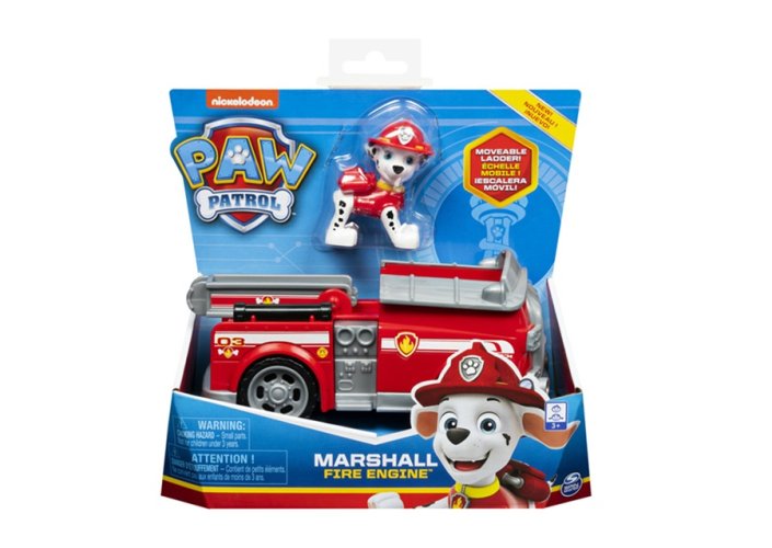 SPIN MASTER Paw Patrol Pat Patrouille véhicule Marshall de base