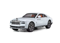 Rolls Royce Spectre metalen model speelgoedbatterijverlichting klinkt 1:32 Wit