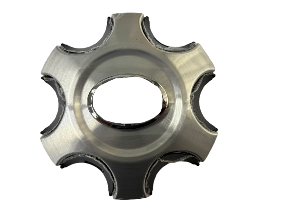 Wheel center cap FORTUNER 2019 133mm  silver