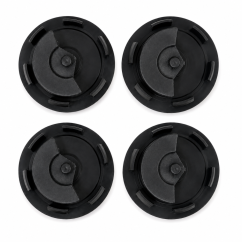 Blue-white floating center caps BMW 68 mm - set of 4 - 36136783536