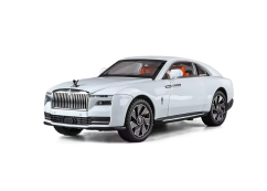 Rolls Royce Spectre metalen model speelgoedbatterijverlichting klinkt 1:32 Wit
