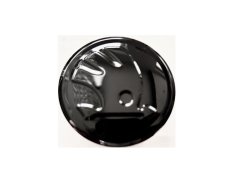 4x Wheel center cap ŠKODA 56mm black shiny 5E0601151FOD 5JA601151