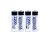 4ks DOUBLEPOW výkonné nabíjecí baterie AA 2200 mAh 1,2V Ni-Mh, 1500x nabití