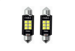 Car bulbs with LED backlight 39mm 12V C5W-6SMD-3030 Canbus 150LM White