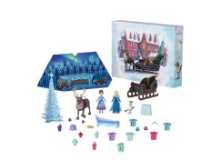MATTEL DISNEY Frozen Adventní kalendář s malými panenkami 2024