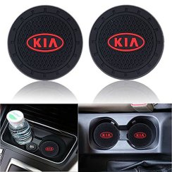 KIA, 2 pcs Coasters, drink mat for the drink holder