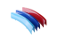 BMW X5 E70 2008-2013 X6 E71 2008-2011 M-Performance strips for the front mask
