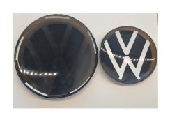 VW ARTEON (2017-2020) přední a zadní znak, logo (14,2cm a 11,1cm) - černá