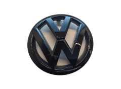 VW GOLF 7.5 MK7 (2018-2020) front emblem, logo (13,5cm) 5KO853601C - black glossy