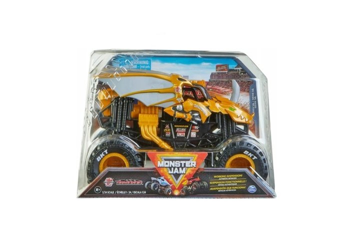 Spin Master Monster Jam 1:24 Μπακούγκαν Δραγονοειδές