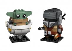 LEGO BrickHeadz 75317 Mandalorianul și copilul