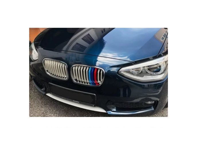 BMW 1 F20 2015-2019 M-Performance strips for the front mask