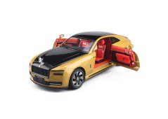 Rolls Royce Spectre metalen model speelgoedbatterijverlichting klinkt 1:32 Gouden