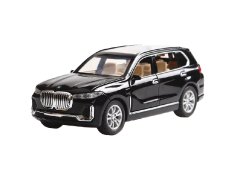 BMW X7 metal model toy battery lights sound 1:32 Black