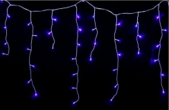LUMA LED Joulun kevyt sade, 310 LEDiä 5m virtajohto 5m IP44 sininen ajastimella