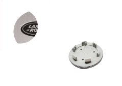 Zaślepka środkowa koła LAND ROVER 63mm srebrno czarna RRJ500030WYT