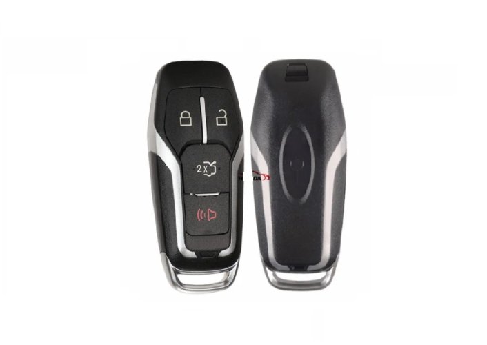 3+1 button remote control with blade Hu101 FORD